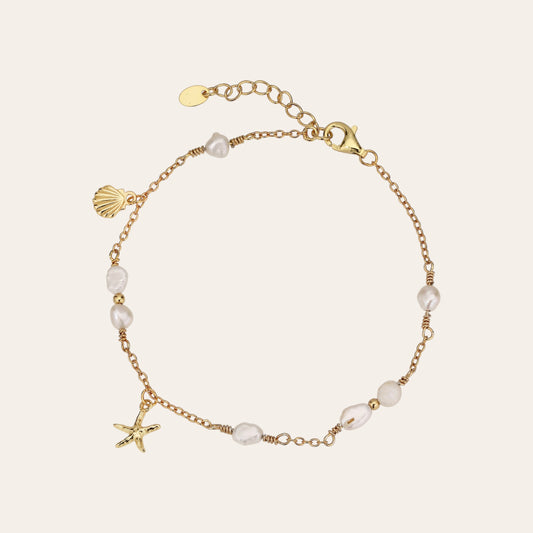 Starfish Pearl Armbånd